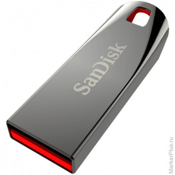 Память SanDisk "Force" 32GB, USB 2.0 Flash Drive, металлический