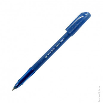 Ручка шариковая "Galaxy 818", синяя, 0,7мм, 10 шт/в уп