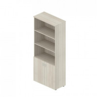Мебель MS_Агат Шкаф полузакрытый высокий АЯ-23.0 ясень шимо Мебель MS_Агат Шкаф полузакрытый высокий АЯ-23.0 ясень шимо