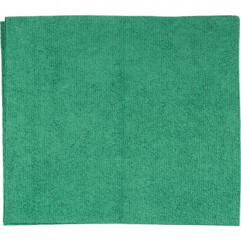 Салфетка хозяйственная микрополимер PVA/PU 35х40 310 г/м2 зеленый 5 шт/уп, комплект 5 шт