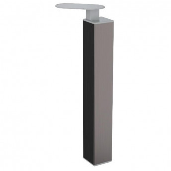 Опора МО_BLACKWOOD металлическая H.72 12750 BLACK крайняя черный