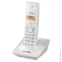 Радиотелефон PANASONIC KX-TG1711RUW, память на 50 номеров, АОН, повтор, часы /будильник (радиус 10-1