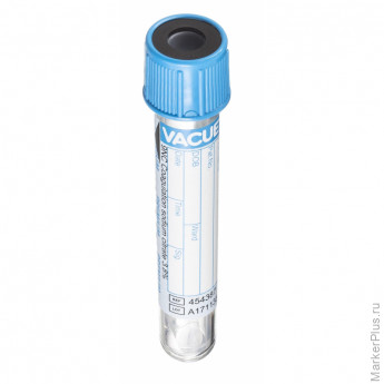 Вакуумные пробирки с Na цитратом 3,8% 3,5 мл VACUETTE 454387 50шт/уп, комплект 50 шт
