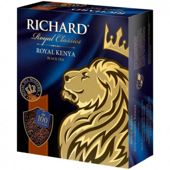 Чай Richard "Royal Kenya", черный, 200 пакетиков по 2г