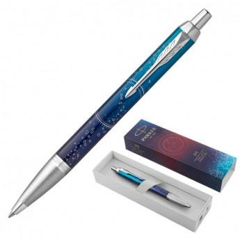Ручка шариковая Parker SUBMERGE 2152991, линия средняя, цв. черн. синий