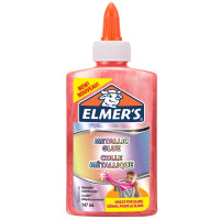 Клей для слаймов ELMERS прозрачный металлик Розовый 147 мл, 2109508
