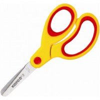 Ножницы детские Kores Softgrip 13 см с пласт. прорезин. ассимитр. ручками Ножницы детские Kores Softgrip 13 см с пласт. прорезин. ассимитр. ручками