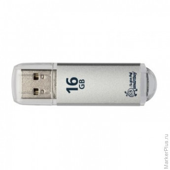 Флеш-память Smartbuy 16GB V-Cut Silver
