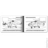 Книжка-раскраска А5, 4 л., HATBER с наклейками, Техника, "Вертолёты", 4Р5н 03925, R001975