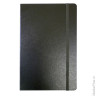 Бизнес-блокнот BRAUBERG, А7+, 95х145 мм, "Select", зернистый кожзаменитель, резинка, линия, 64 л., черный, 128048