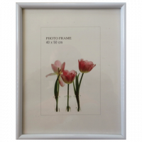 Рамка премиум 40х50 см, пластик, багет 13 мм, "Maria", белая, 5052-16-0001 Рамка премиум 40х50 см, пластик, багет 13 мм, "Maria", белая, 5052-16-0001