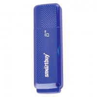 Флэш-диск 8 GB, SMARTBUY Dock, USB 2.0, синий, SB8GBDK-B