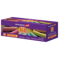 Пастель сухая художественная BRAUBERG ART DEBUT, 72 цвета, круглое сечение, 181463 Пастель сухая художественная BRAUBERG ART DEBUT, 72 цвета, круглое сечение, 181463