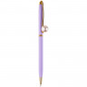 Ручка шариковая автоматическая MESHU "Lilac jewel" синяя, 1,0мм