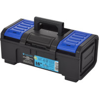 Ящик для инструментов TOPFORT Extra 16 черный/оранжевый