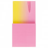 Коробка складная подарочная MESHU 'Duotone. Pink-Orange gradient', (15*15*15см), с лентой