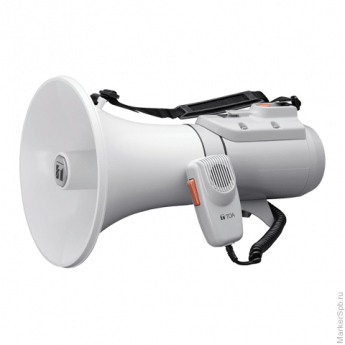 Мегафон ТОА ER-2215, выносной микрофон, 23 Вт, дальность 400 м, питание 6 х (С; R14)