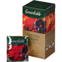 Чай Greenfield Festive Grape фруктовый фольгир.25пак/уп 0522-10 Чай Greenfield Festive Grape фруктовый фольгир.25пак/уп 0522-10