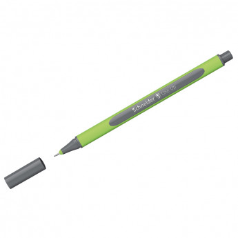 Ручка капиллярная Schneider "Line-Up" темно-серая, 0,4мм 10 шт/в уп