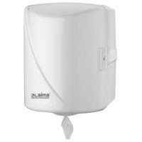 Диспенсер для полотенец с центральной вытяжкой LAIMA PROFESSIONAL ORIGINAL (Система М1/M2), белый, ABS-пластик, 605763