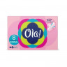 Тампоны Ola! TAMPONS NORMAL Шелковистая поверхность 8шт/уп, комплект 8 шт