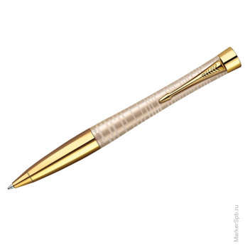 Ручка шариковая "Urban Premium Golden Pearl GT" синяя, 1,0мм, поворотный механизм, подар.уп.