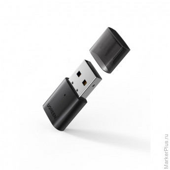Адаптер Ugreen CM390 (80889) USB беспроводной Bluetooth 5.0 Adapter. черный Адаптер Ugreen CM390 (80889) USB беспроводной Bluetooth 5.0 Adapter. черный