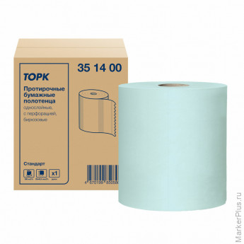 Бумага протирочная 360 м, полотенца с перфорацией, TORK СТАНДАРТ 1-слой, 888 листов 30х40,5 см, 351400 Бумага протирочная 360 м, полотенца с перфорацией, TORK СТАНДАРТ 1-слой, 888 листов 30х40,5 см, 351400