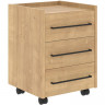 Тумба LOFTIS мобильная LMC-3D.A 461х445х636 Дуб Бофорд