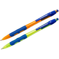 Ручка шариковая автоматическая Erich Krause "XR-30 Spring" синяя, 0,7мм, грип, Ассорти ассорти 12 шт/в уп