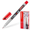 Маркер-ручка перманентная STABILO "Write", толщина письма 0,7 мм, красная, 156/40