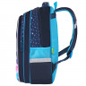 Рюкзак BRAUBERG KIDS FLOSSY, 2 отделения, 3 кармана, "Sky girl", 3D-панель, 40х28х18 см, 273179