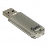 Накопитель Smartbuy V-Cut, 64Gb, USB 2.0, сереб, SB64GBVC-S