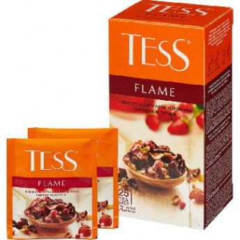 Чай TESS FLAME фруктовы 25пак,493168