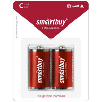 Батарейка SmartBuy LR14 BC2 2 шт/в уп
