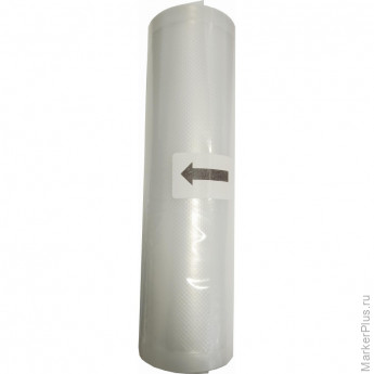 Пакет вакуумный рифленый в рулоне РА/РЕ 28х500 см, 90 мкм