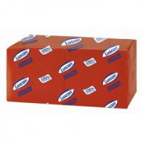 Салфетки Luscan Profi Pack 1сл.24х24 красные 400шт./уп.., комплект 400 шт