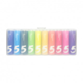 Батарейки алкалиновые Xiaomi ZMI Rainbow типа AA (уп.10 шт.) (AA 501)