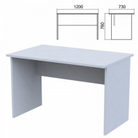 Стол письменный "Арго" (ш1200*г730*в760 мм), серый, А-002, ш/к35652