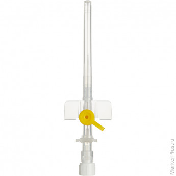 Катетер внутривенный с доп.портом 24G, Polyflon, 100 шт/уп, комплект 100 шт