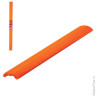 Цветная бумага крепированная BRAUBERG, флуоресцентная, растяжение до 25%, 22 г/м2, рулон, оранжевая, 50х200 см, 127932