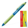 Ручка шариковая STABILO автоматическая "Performer+", корпус сине-зеленый, толщина письма 0,3 мм, синяя, 328/3-41-1