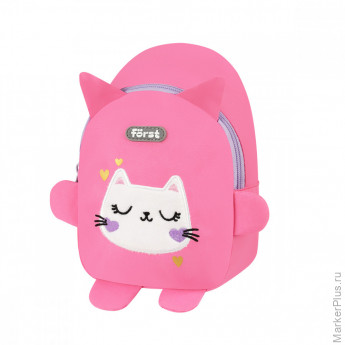 Рюкзак Först F-Kids "Mini Kitten" 21*14*7,5см, 1 отделение, уплотненная спинка Рюкзак Först F-Kids "Mini Kitten" 21*14*7,5см, 1 отделение, уплотненная спинка