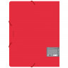 Папка на резинке Berlingo "Soft Touch" А4, 600мкм, красная