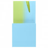 Коробка складная подарочная MESHU 'Duotone. Blue-Green gradient', (15*15*15см), с лентой
