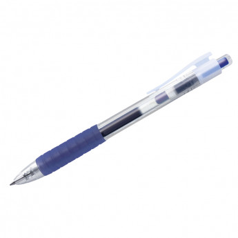 Ручка гелевая автоматическая Faber-Castell "Fast Gel", синяя, 0,7мм, грип 10 шт/в уп