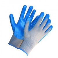 Перчатки защитные нейлоновые с нитриловым покрытием
