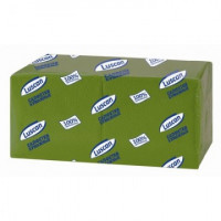 Салфетки Luscan Profi Pack 1сл.24х24 зеленые 400шт./уп.., комплект 400 шт