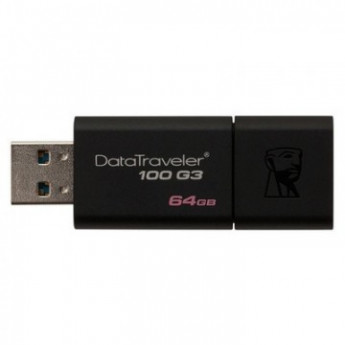 Флеш-память Kingston DataTraveler 100 G3 64GB USB3.0(DT100G3/64GB)
