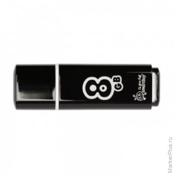 Флеш-память Smartbuy 8GB Glossy series Black
